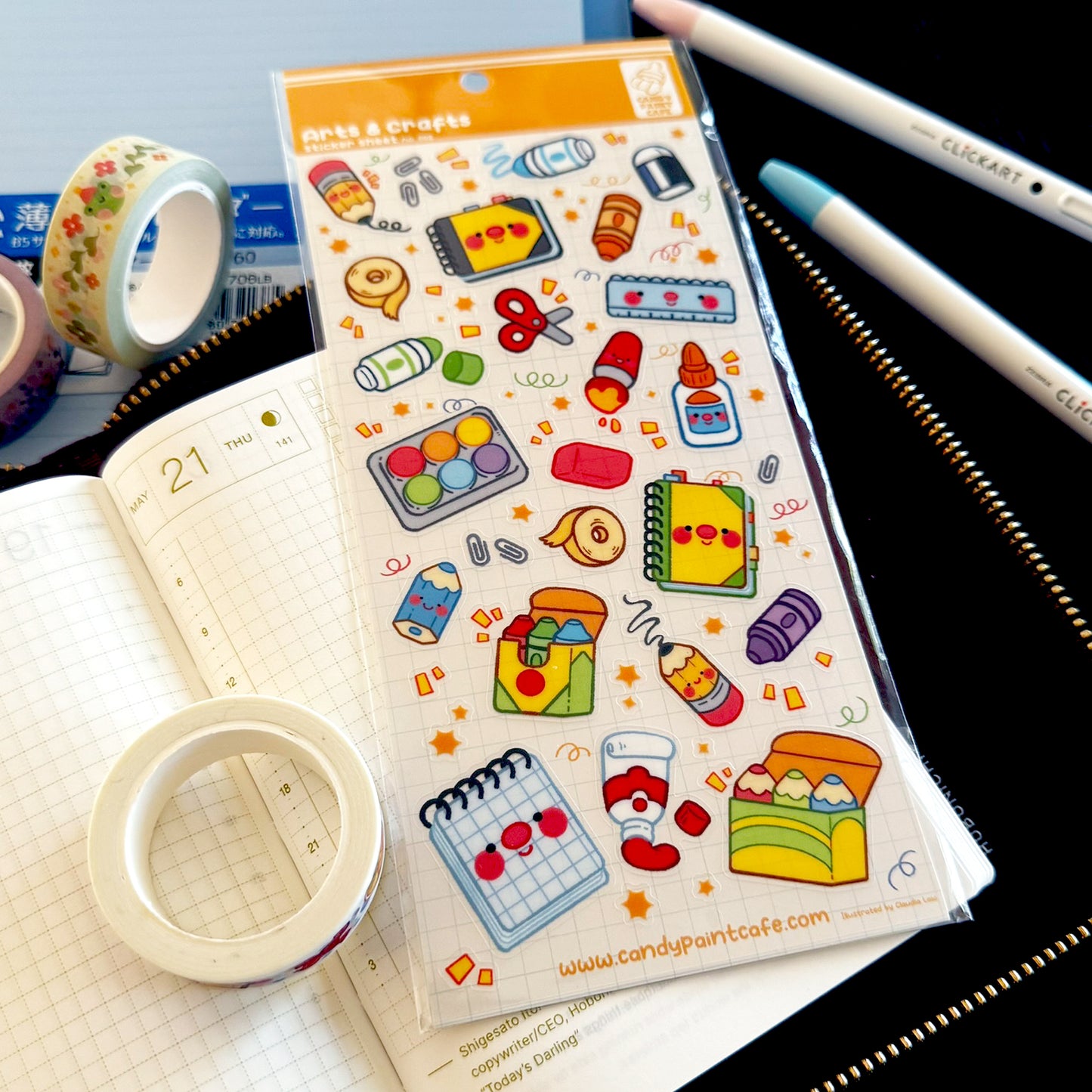 Sticker Sheet - Arts & Crafts