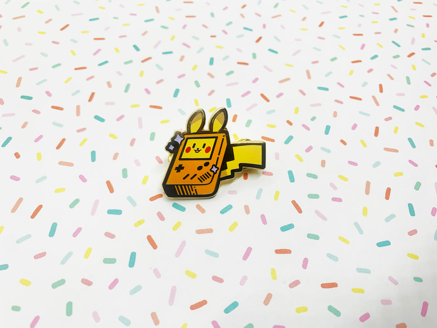 Enamel Pin - Pika Game Boy