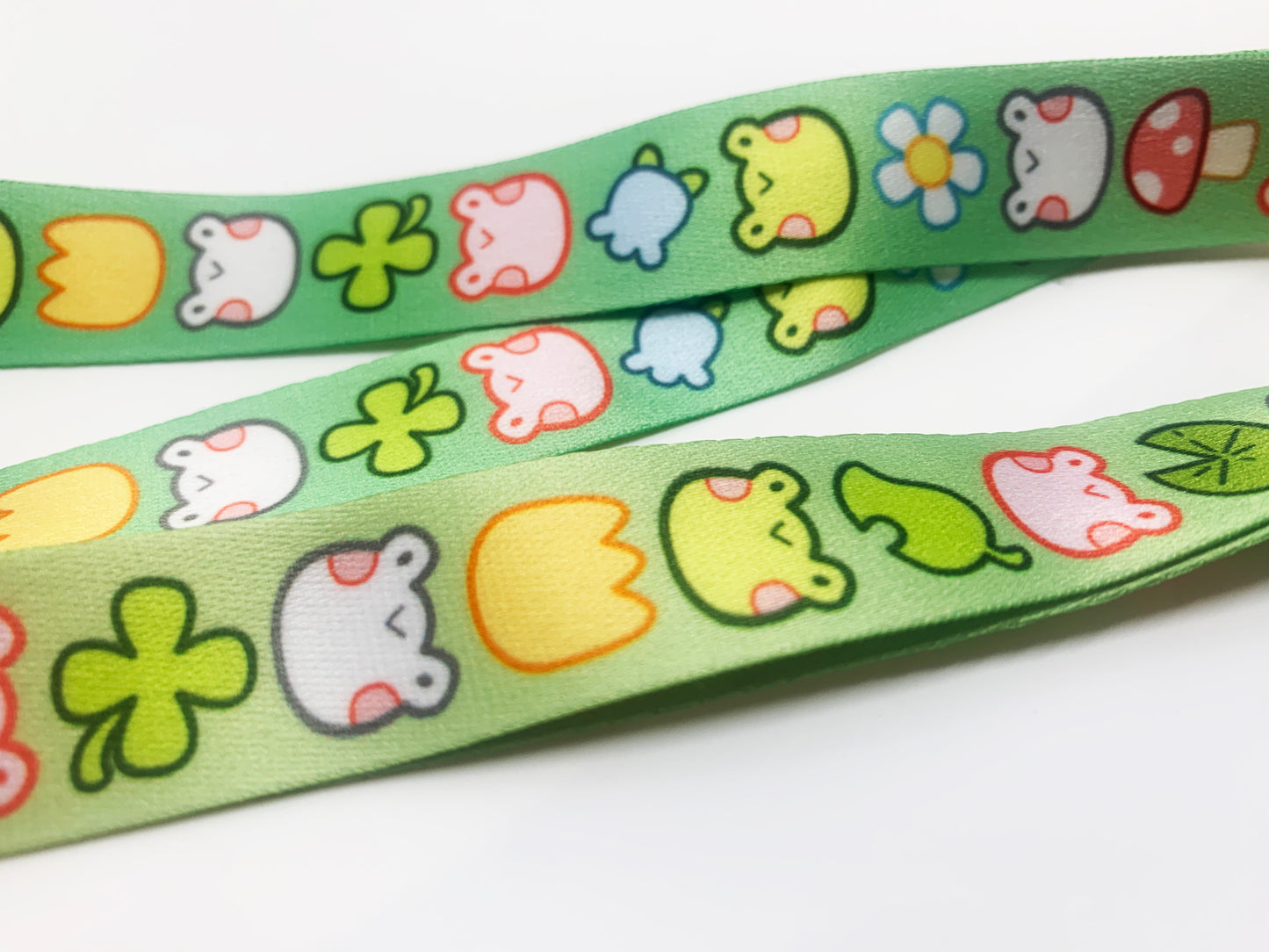 Lanyard - Floral Froggy