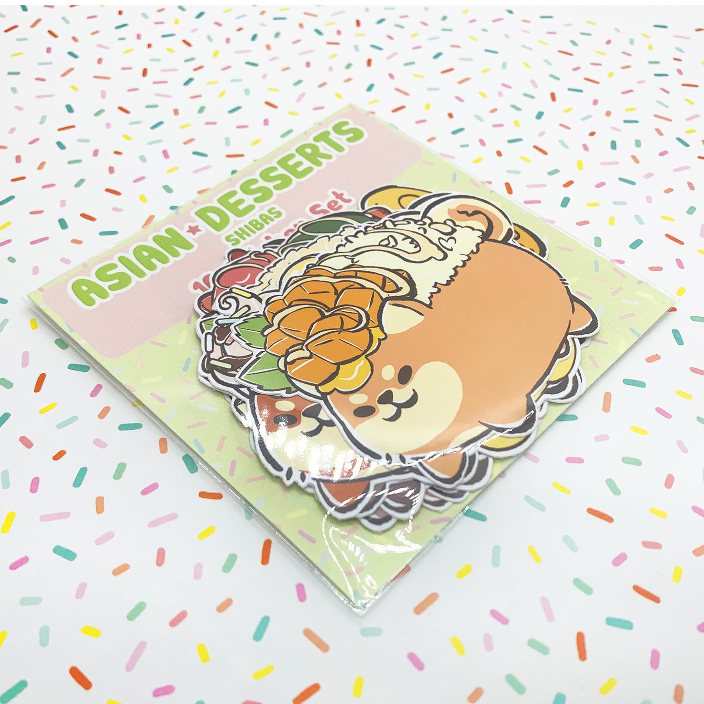 Stickers - Shiba - Asian Desserts