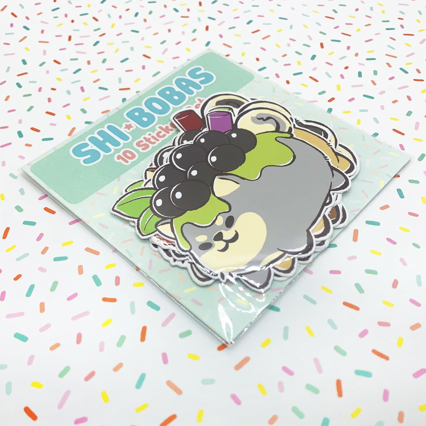 Stickers - Shiba - Boba