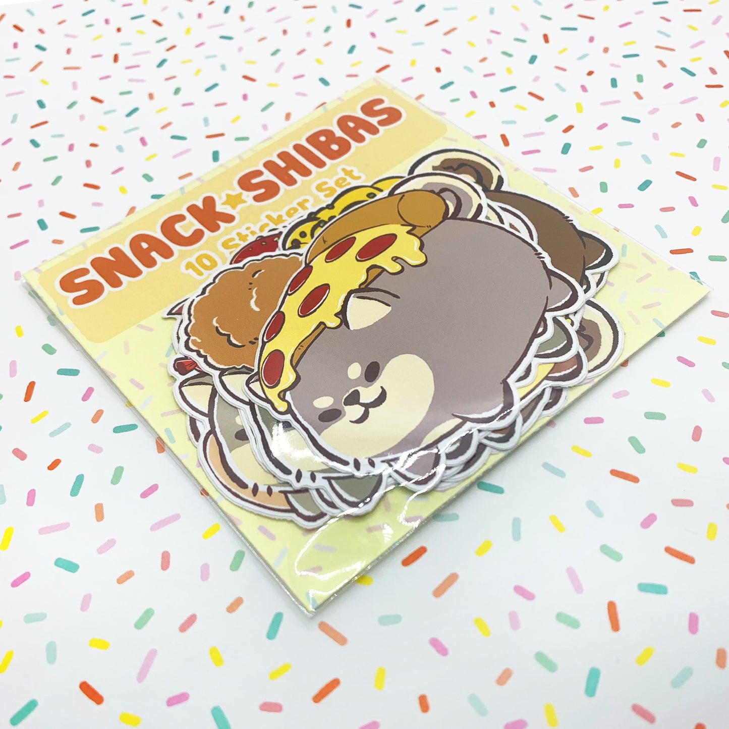 Stickers - Shiba - Snack