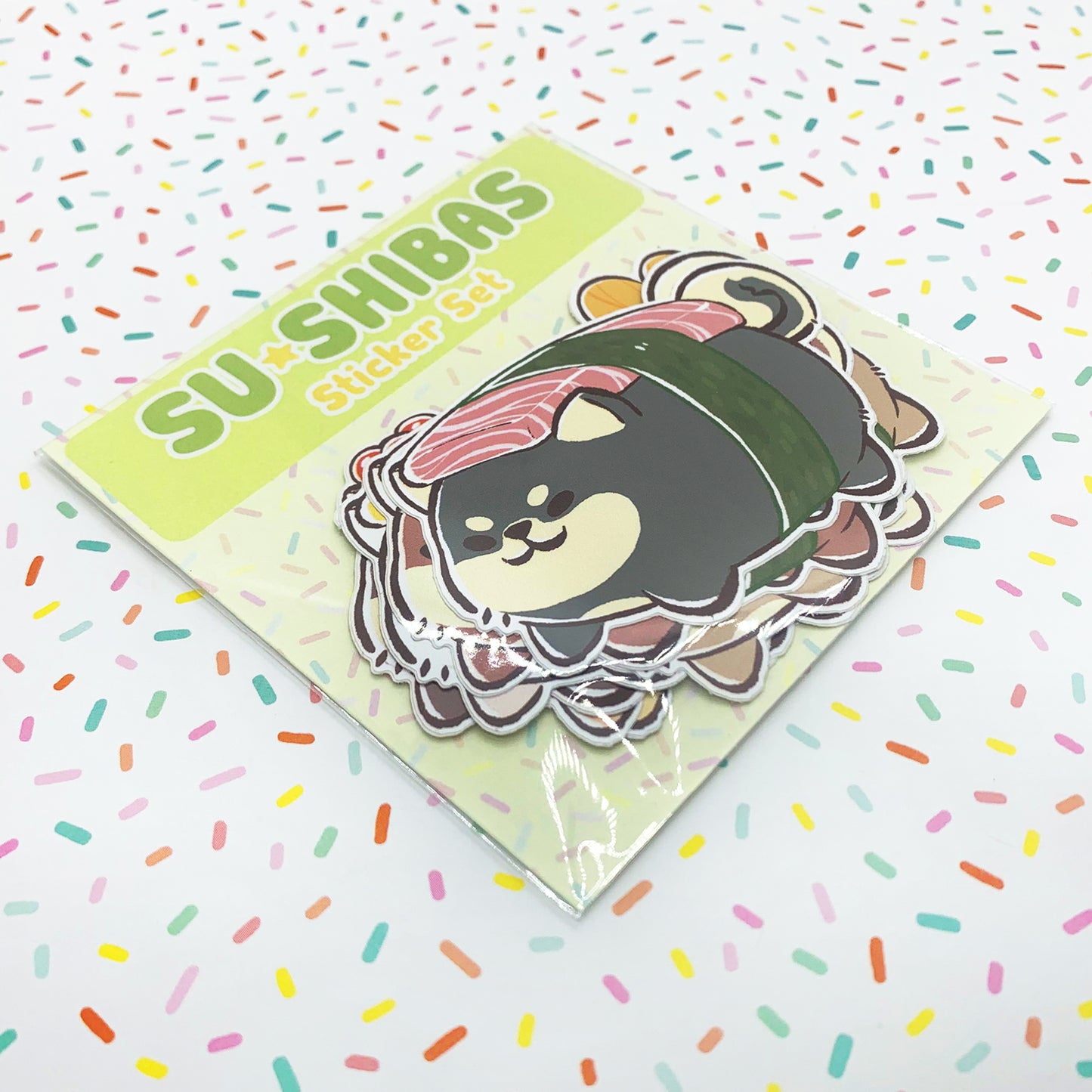 Stickers - Shiba - Sushi