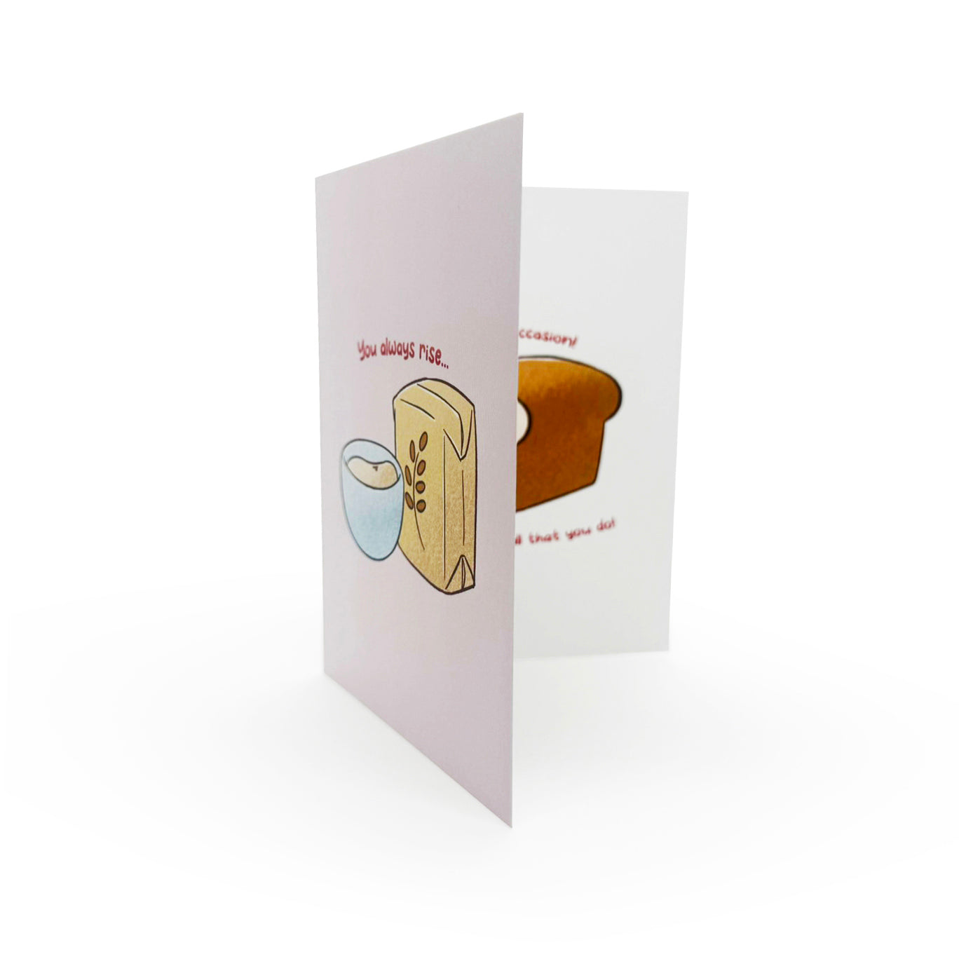 Greeting Card - Thank You - Bread - Rise to the Occasion