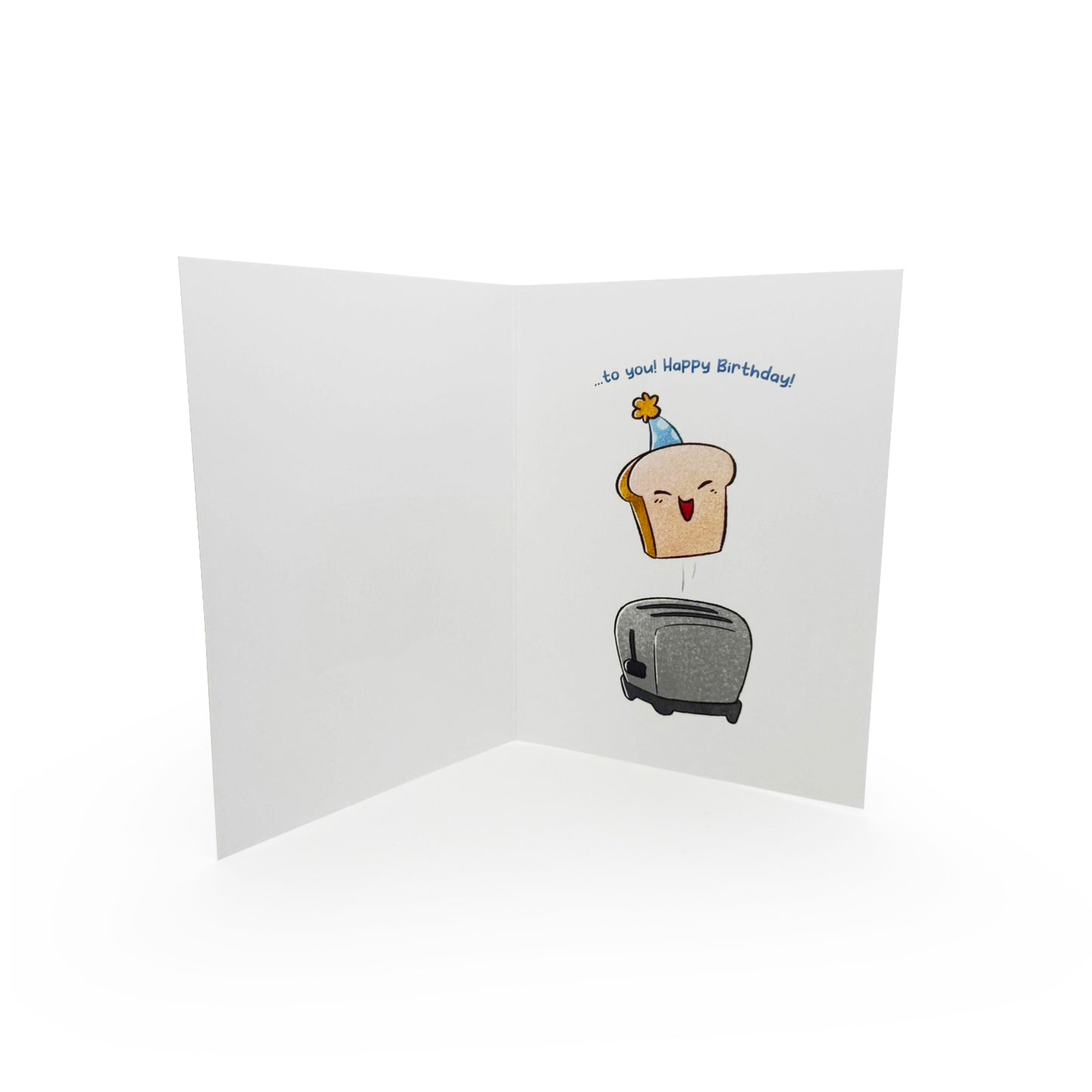 Greeting Card - Birthday - Toast - A Toast to You!