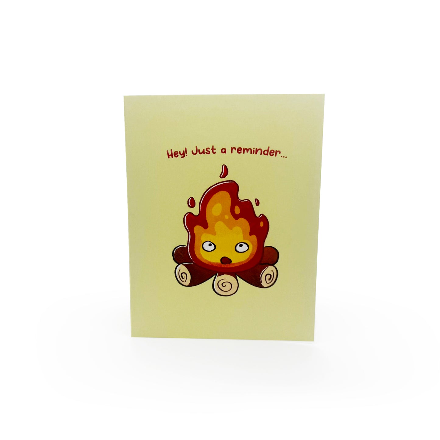 Greeting Card - Appreciation - Calcifer - I Like Your SPARK!