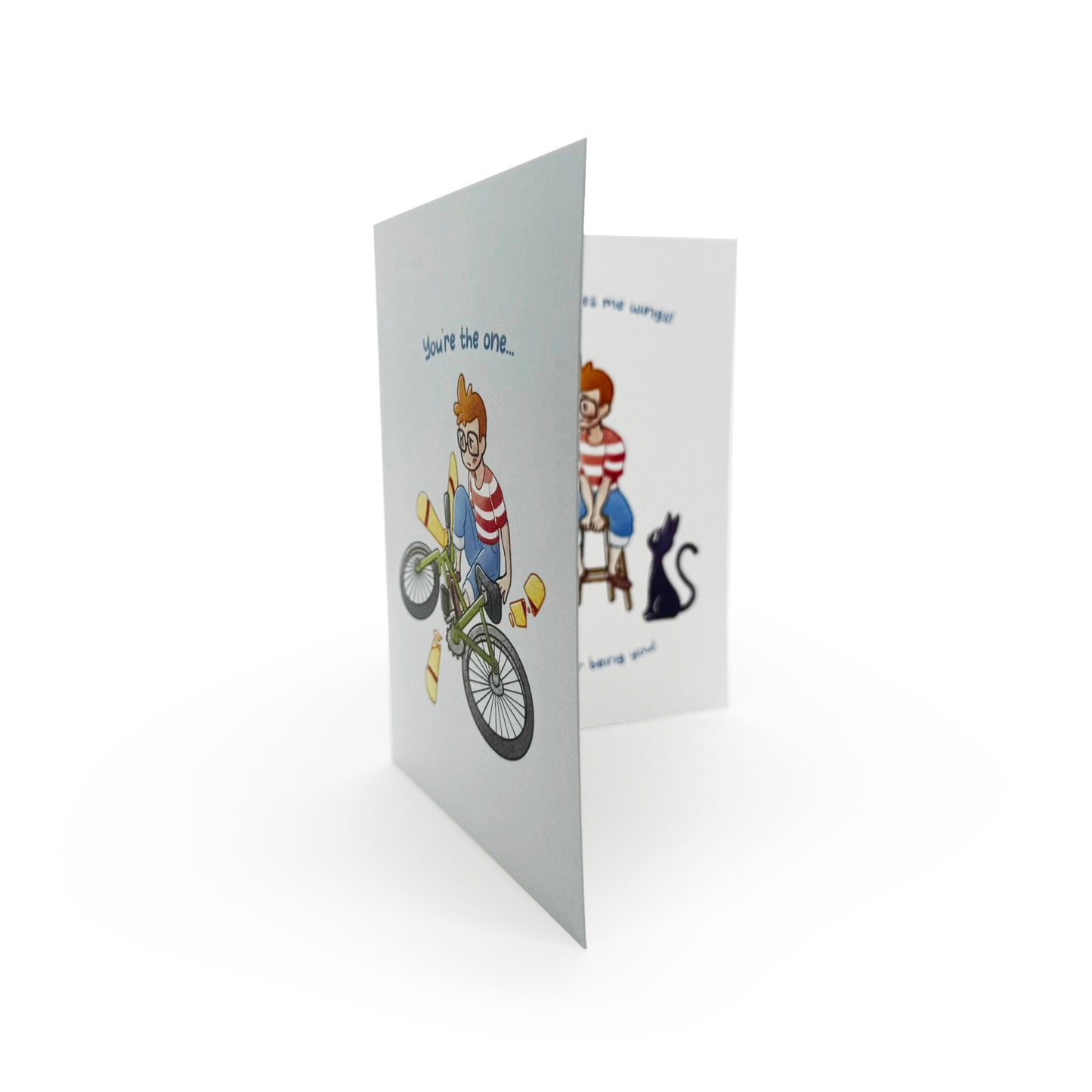 Greeting Card - Appreciation - Kiki - Gives Me Wings