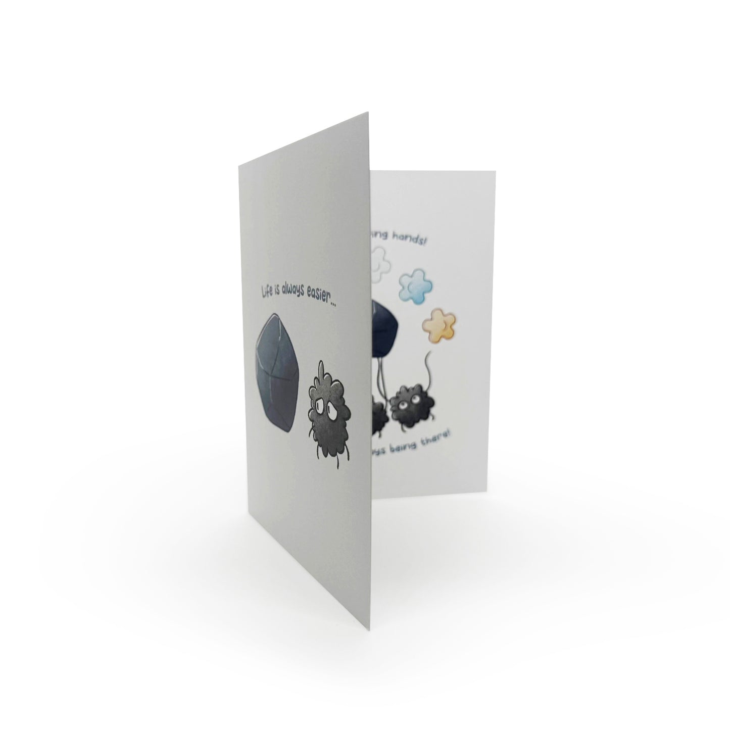 Greeting Card - Appreciation - Soot Sprite - Helping Hands