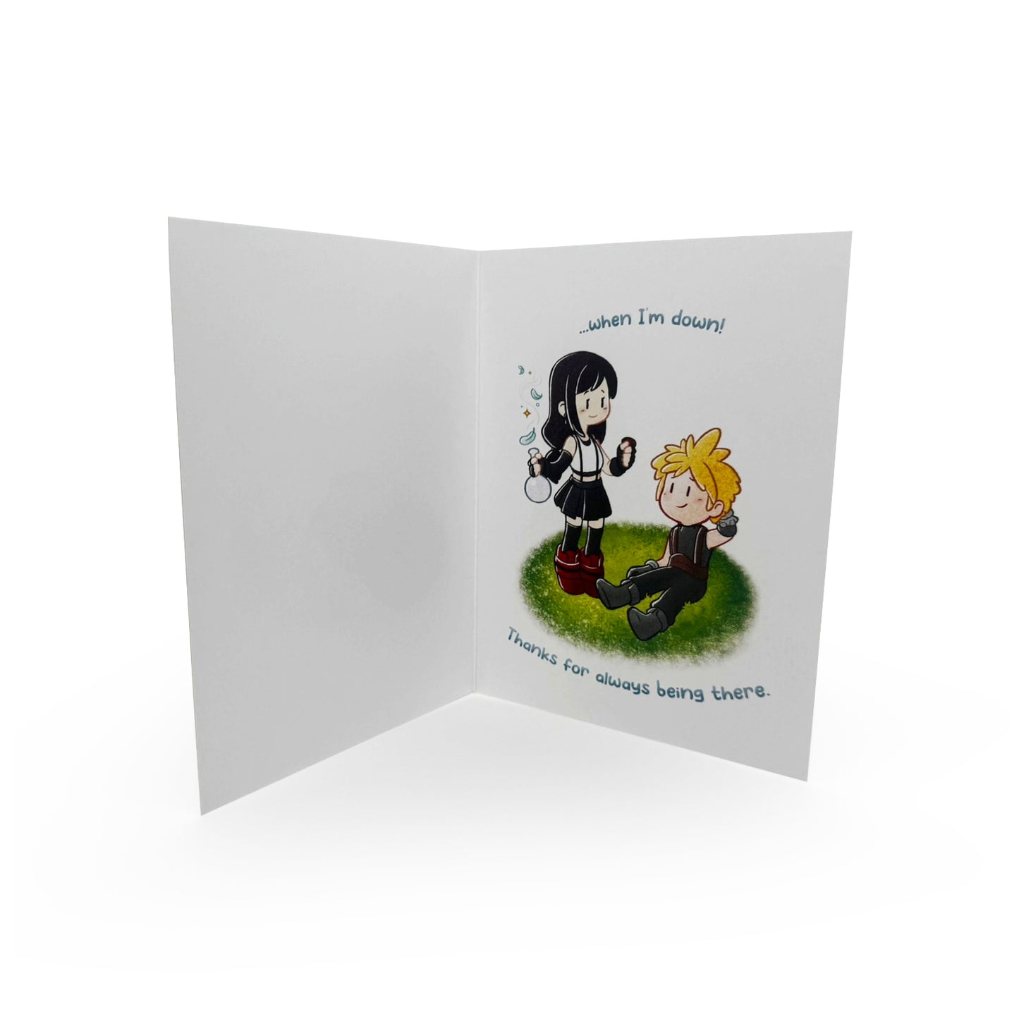 Greeting Card - Appreciation - Cloud/Tifa - You're My Phoenix