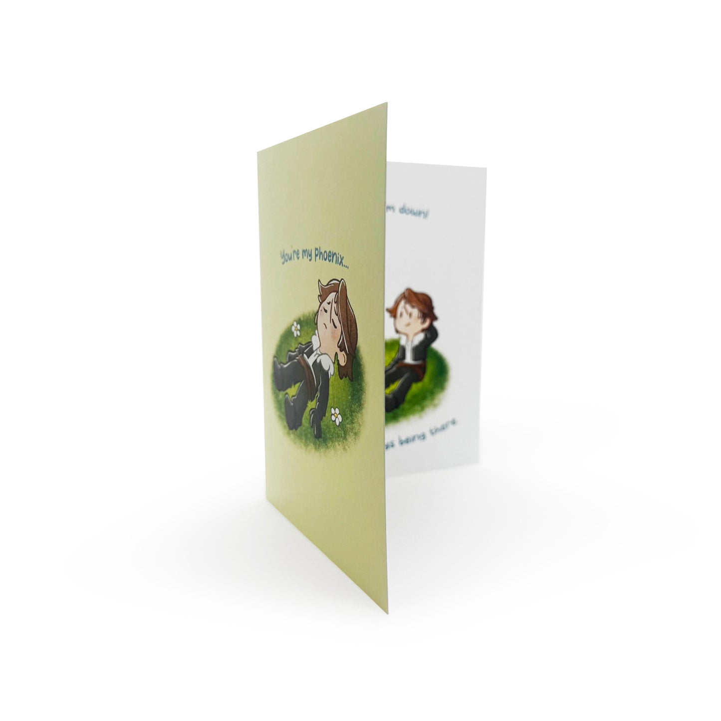 Greeting Card - Appreciation - Squall/Rinoa - You're My Phoenix