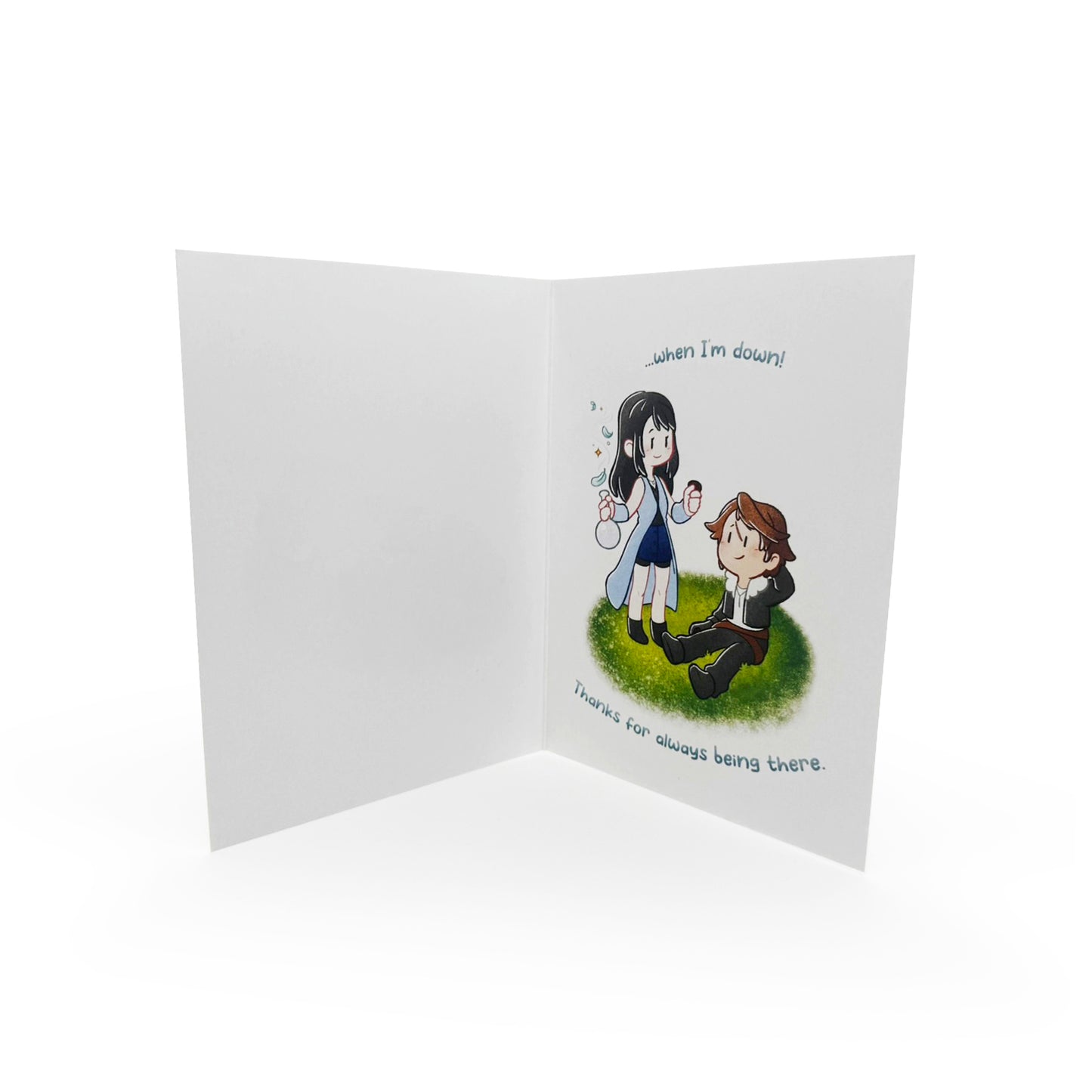 Greeting Card - Appreciation - Squall/Rinoa - You're My Phoenix