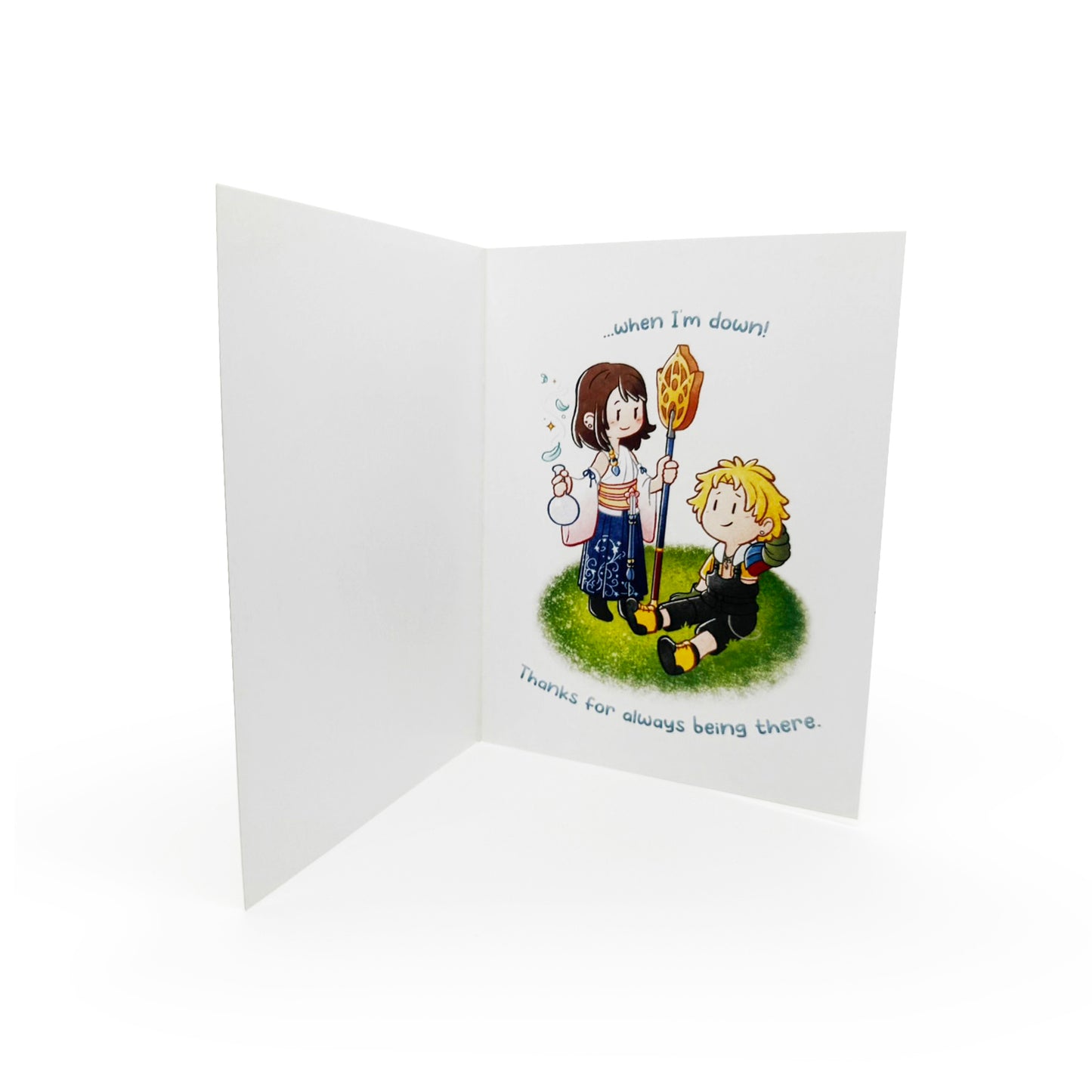 Greeting Card - Appreciation - Tidus/Yuna - You're My Phoenix