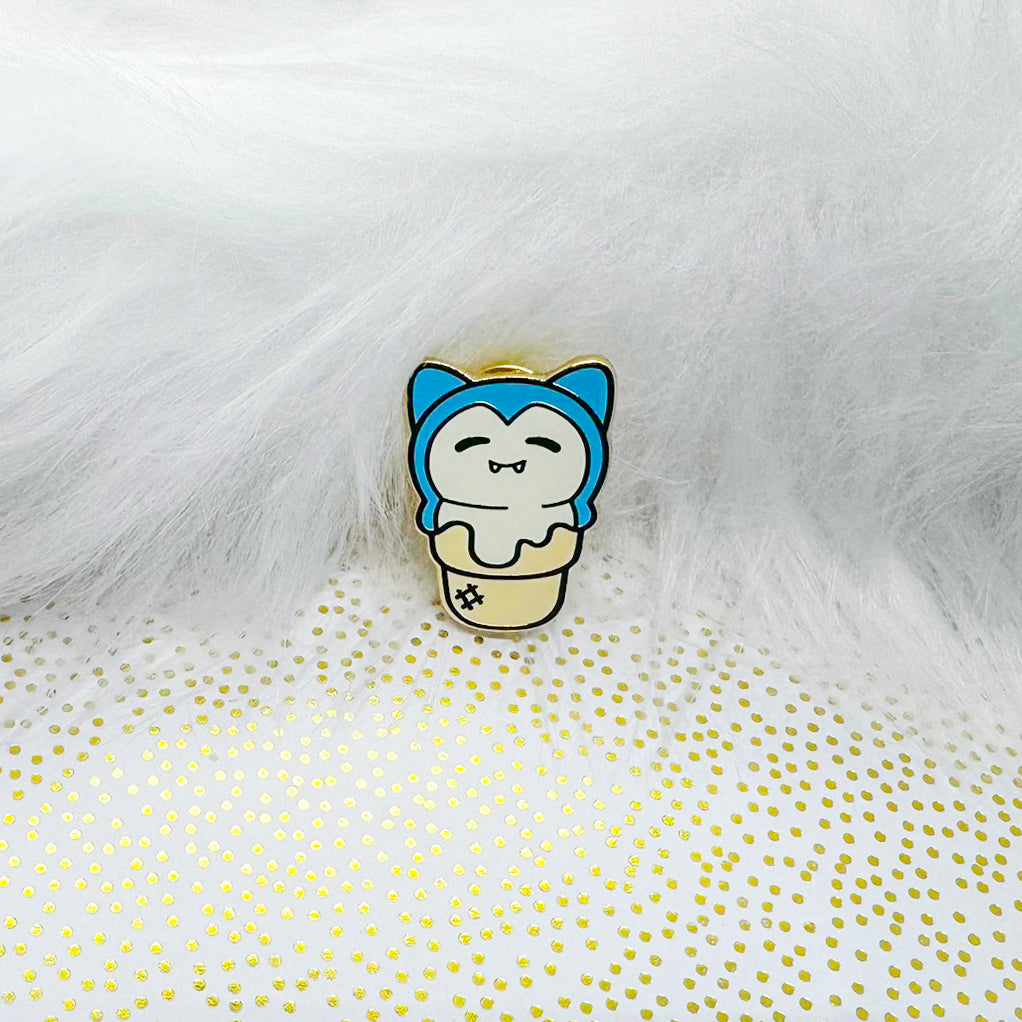 Enamel Pin - Pokemon - Snorlax Ice Cream
