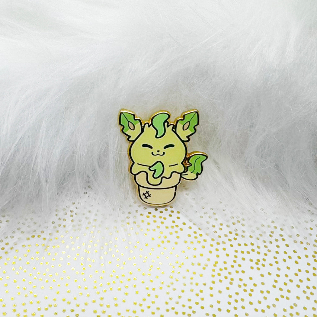 Enamel Pin - Pokemon - Leafeon Ice Cream