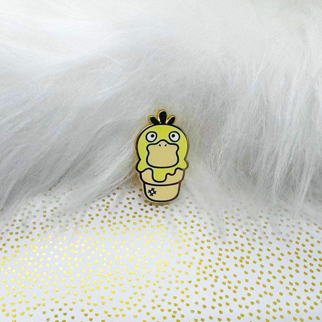 Enamel Pin - Pokemon - Psyduck Ice Cream