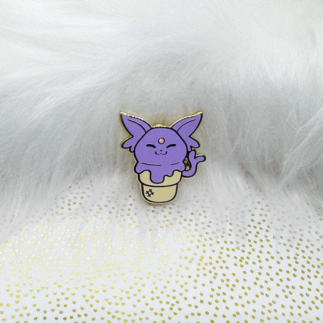 Enamel Pin - Pokemon - Espeon Ice Cream