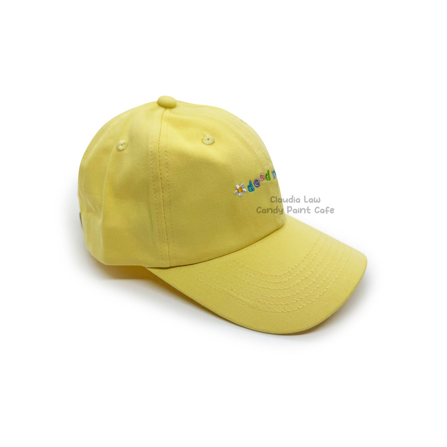 Embroidered Hat - Yellow - Dead Inside