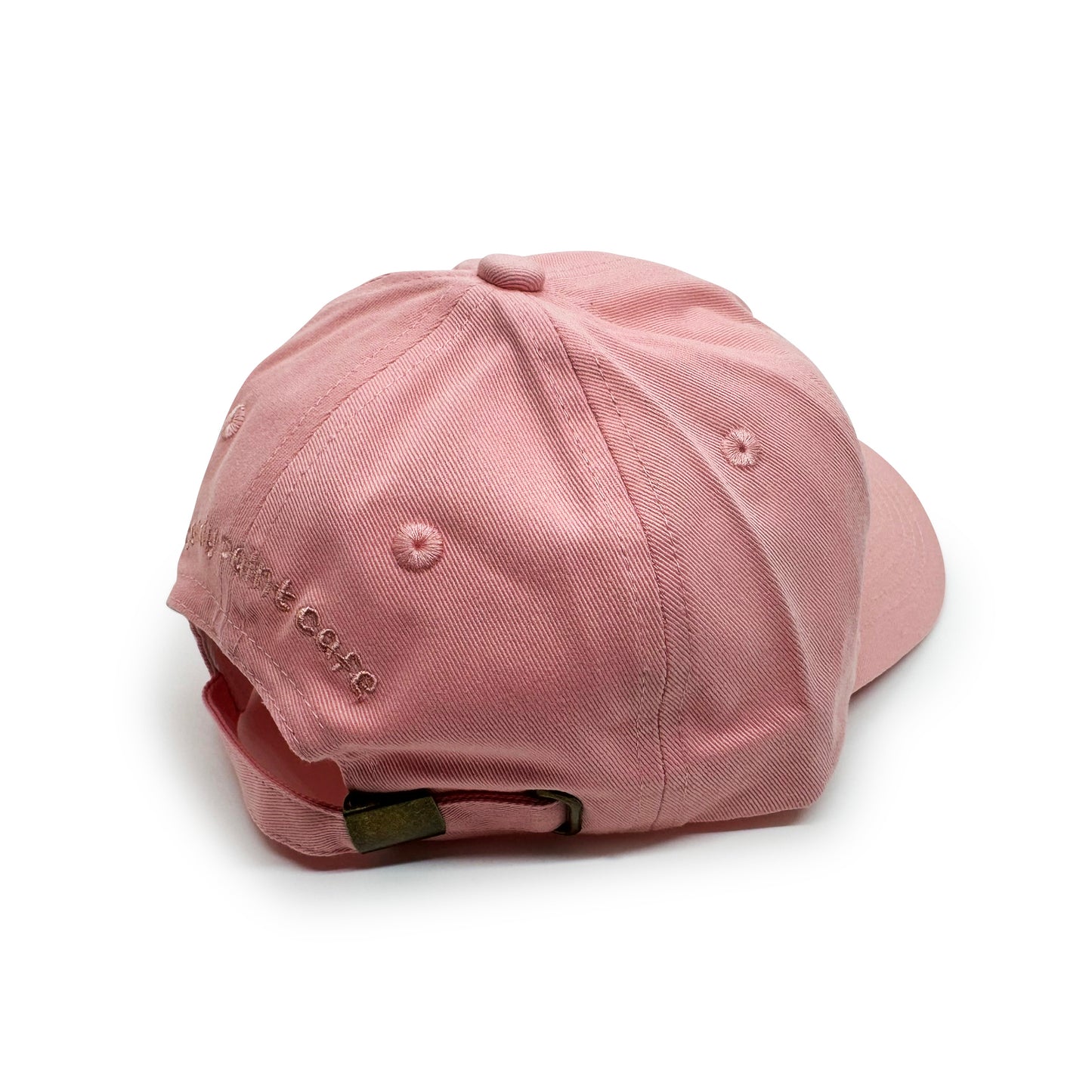 Embroidered Hat - Pink - No Thoughts Head Empty