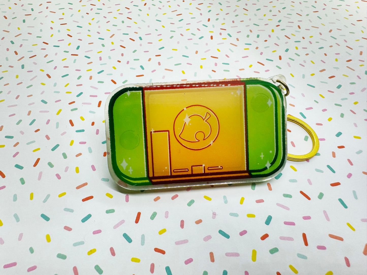 Keychain - Nintendo Switch Shaker - Animal Crossing