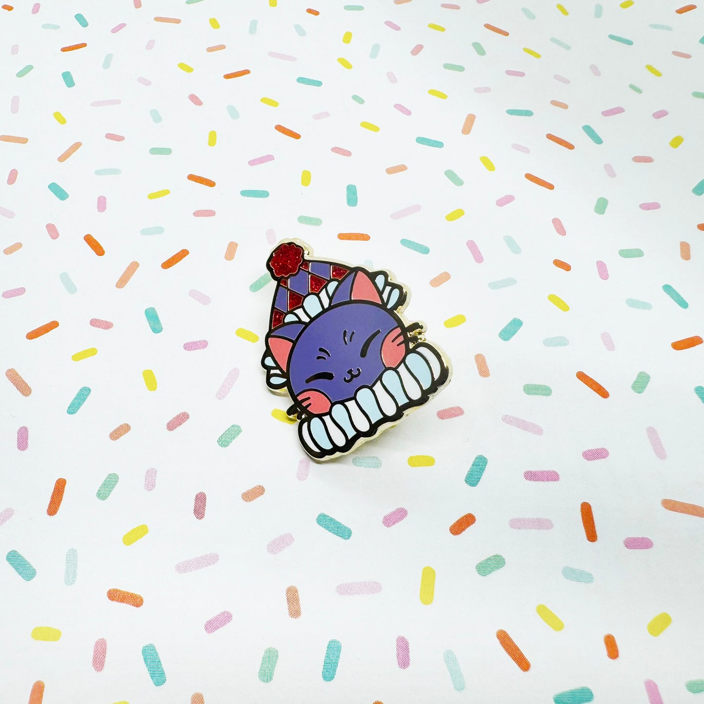 Enamel Pin - Circus Cat