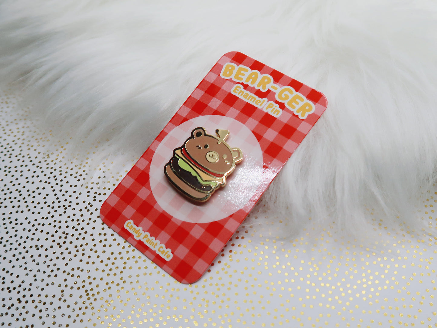Enamel Pin - Bear-Ger
