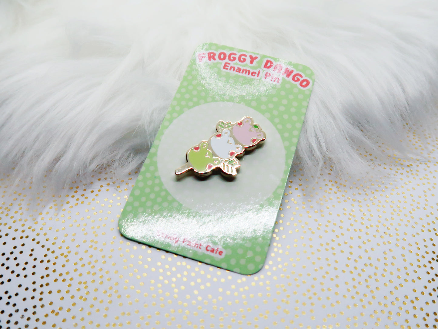 Enamel Pin - Froggy Dango