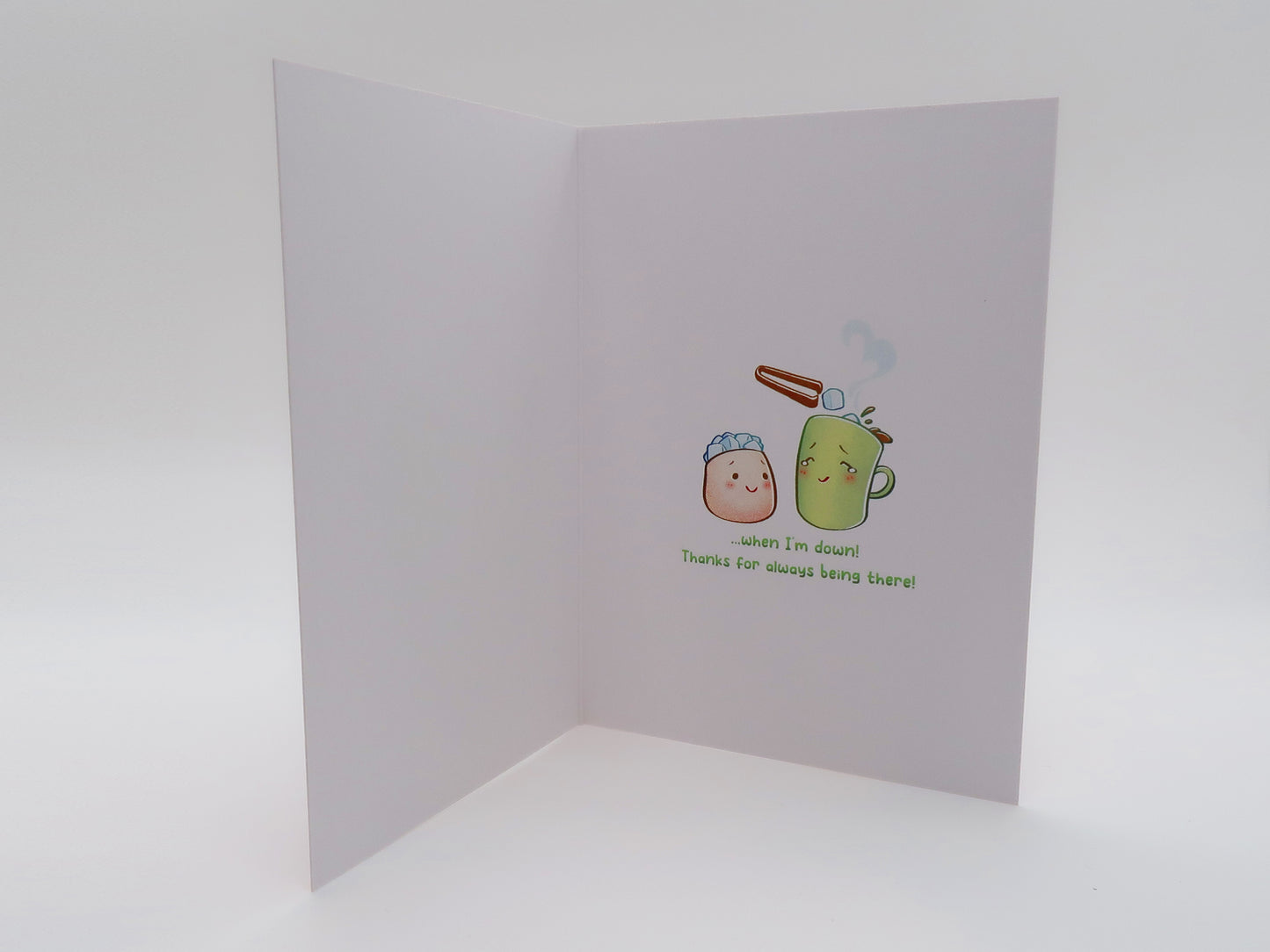 Greeting Card - Thank You - Coffee/Tea - You Always Pick Me Up