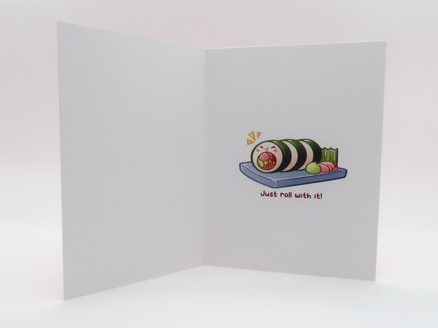 Greeting Card - Birthday - Sushi - On a Roll