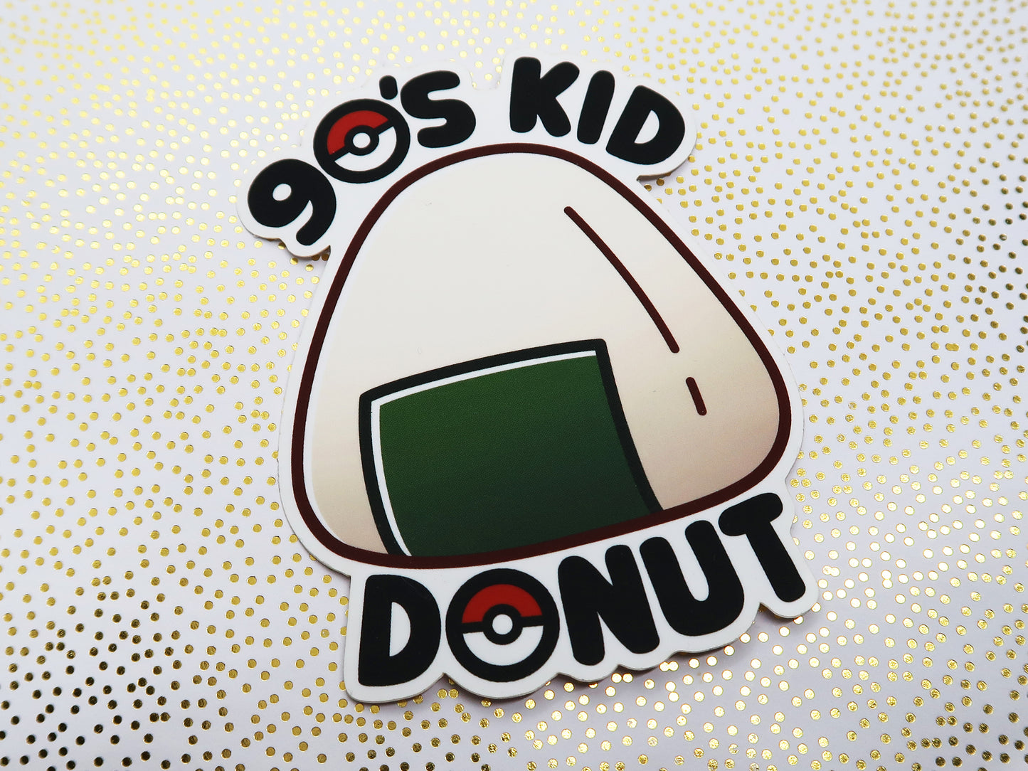 Sticker - Pokémon - 90’s Kid Donut