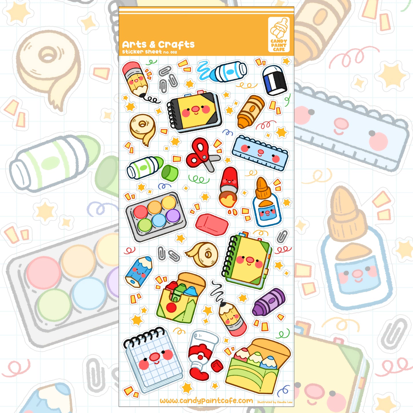 Sticker Sheet - Arts & Crafts