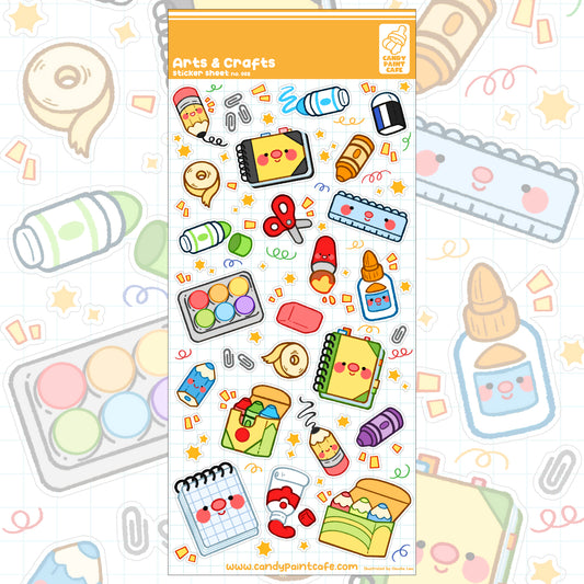 Sticker Sheet - Arts & Crafts
