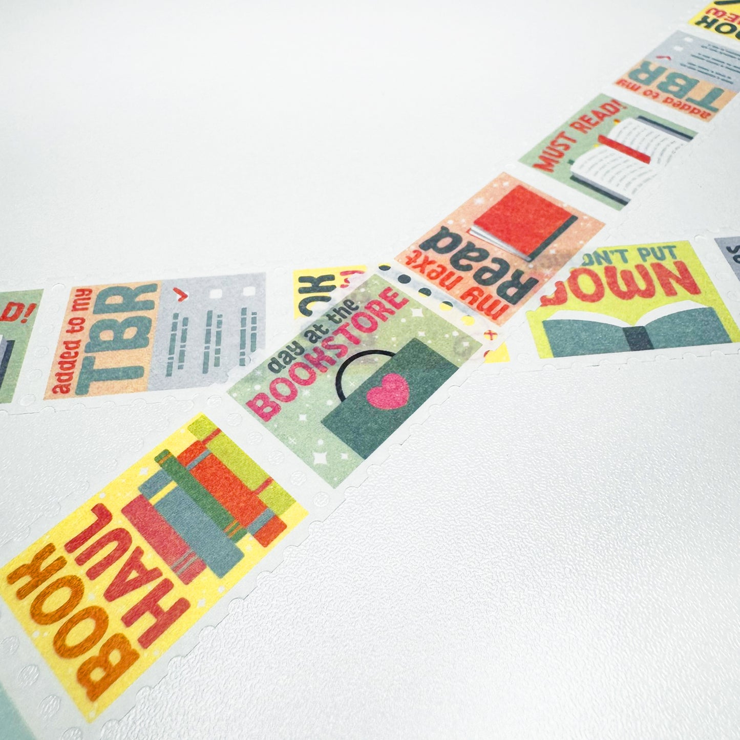 Stamp Washi Tape - Bookish Stamps