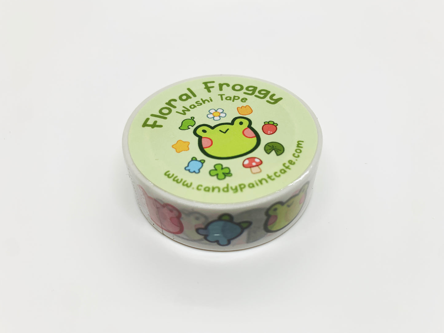 Washi Tape - Floral Froggy