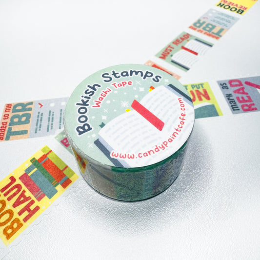 Stamp Washi Tape - Bookish Stamps