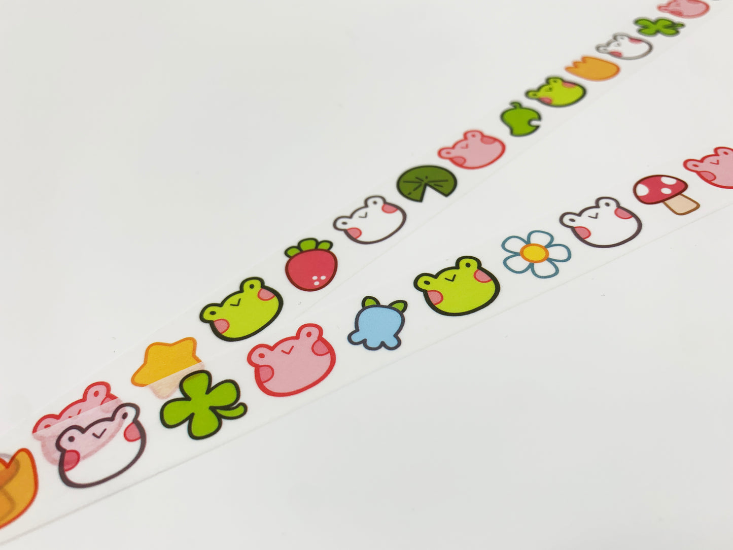 Washi Tape - Floral Froggy