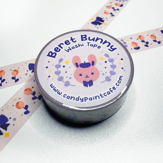 Washi Tape - Beret Bunny
