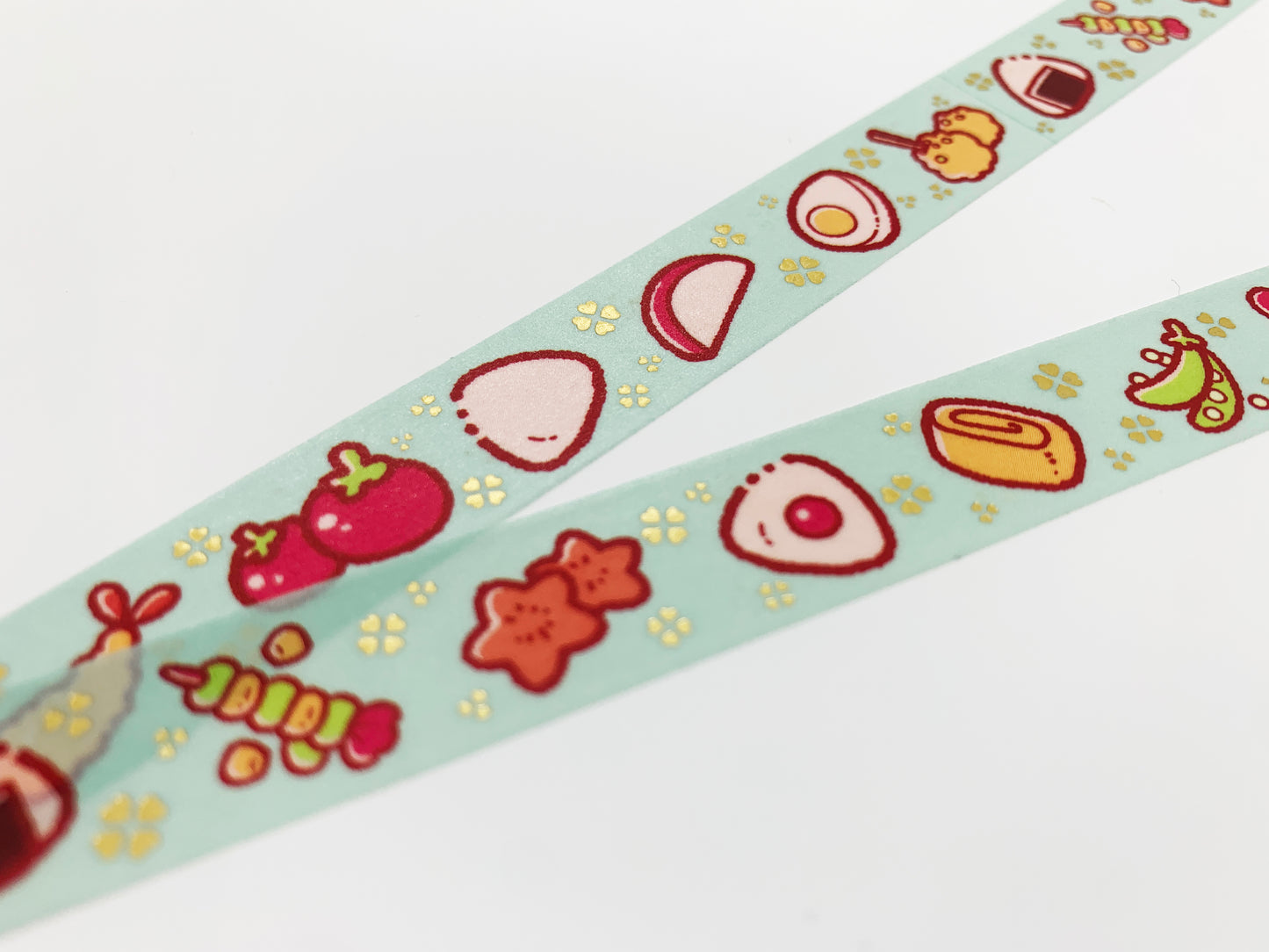 Washi Tape - Bento Parade - Gold Foil