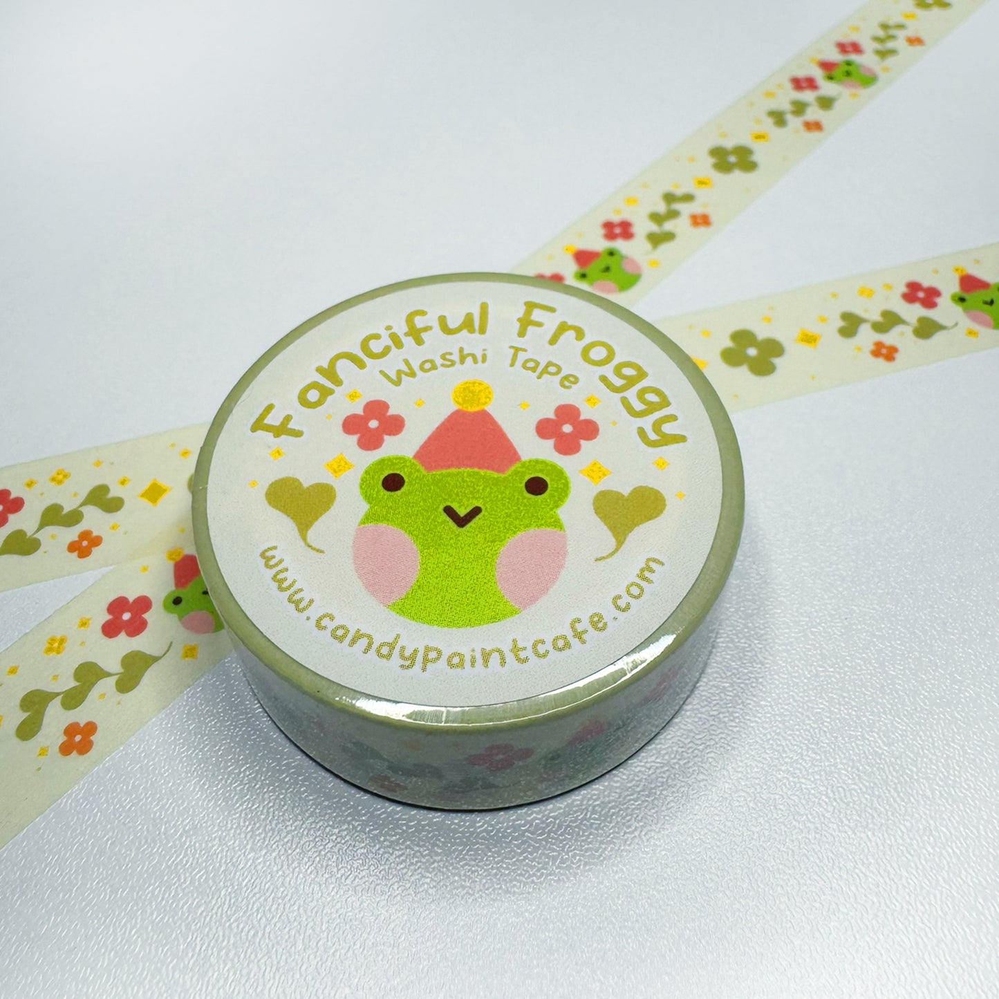 Washi Tape - Fanciful Froggy