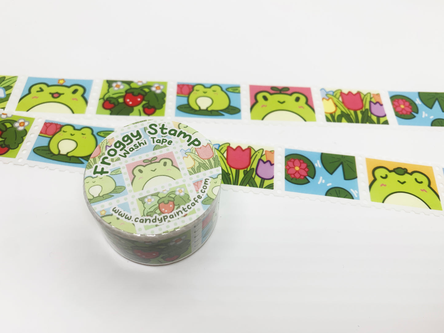 Washi Tape - Froggy Stamp