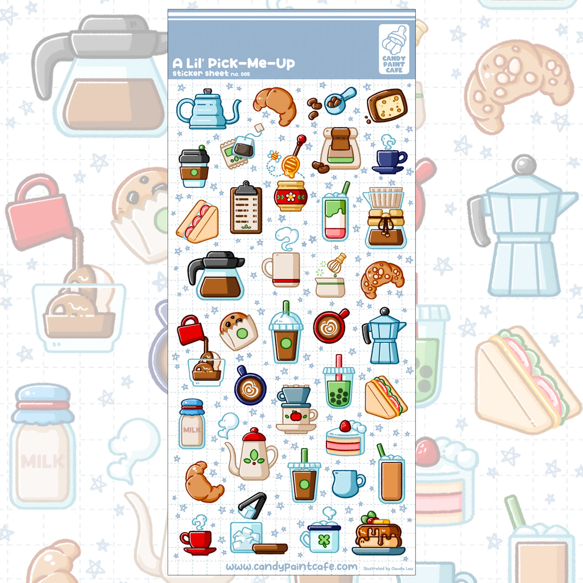 Sticker Sheet - Lil' Pick Me Up