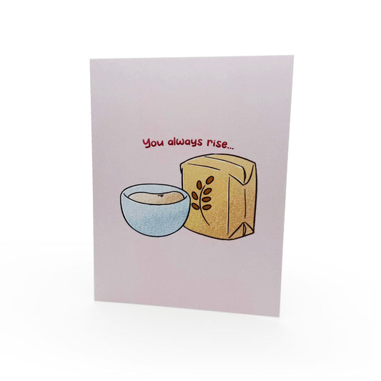 Greeting Card - Thank You - Bread - Rise to the Occasion
