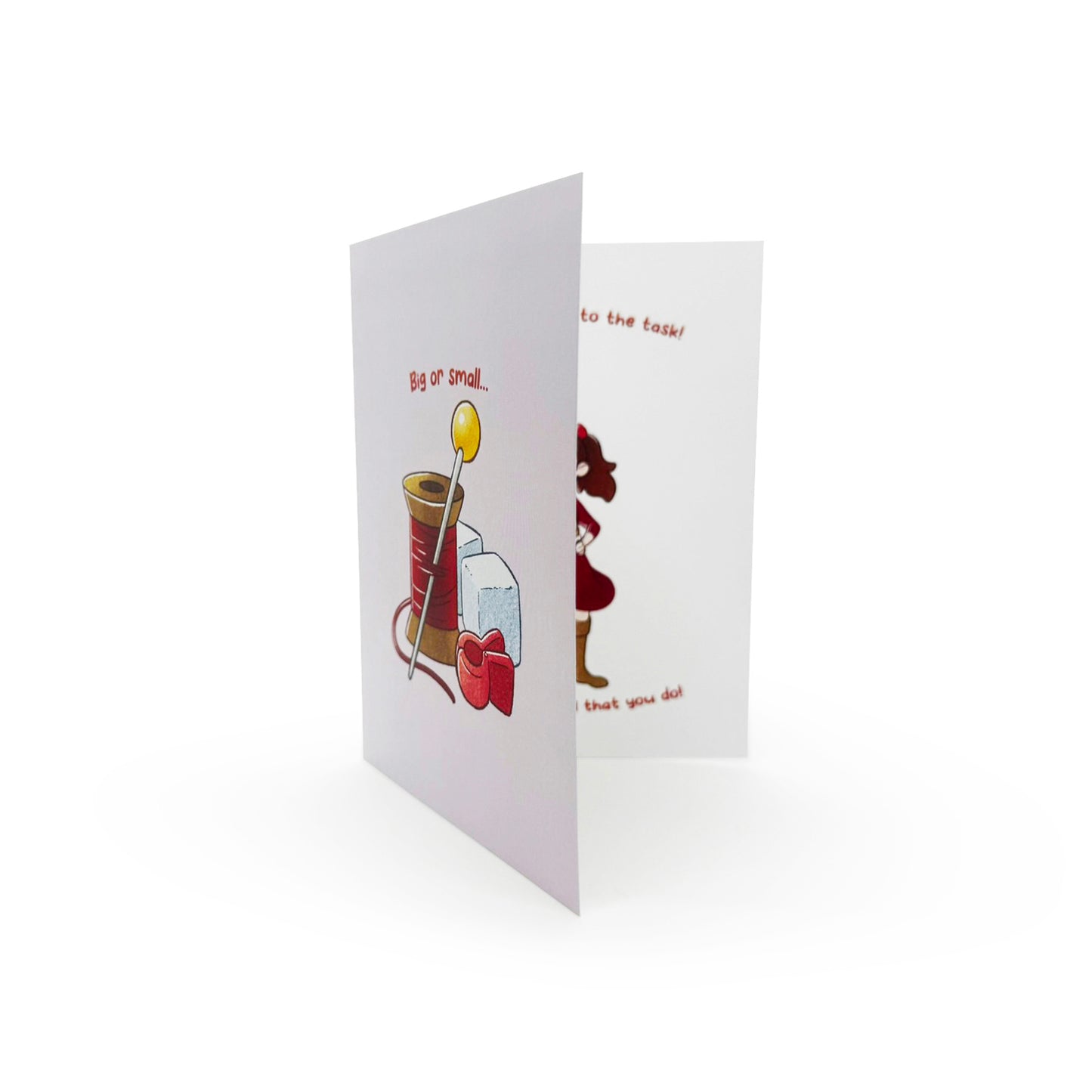 Greeting Card - Thank You - Arietty - Big or Small