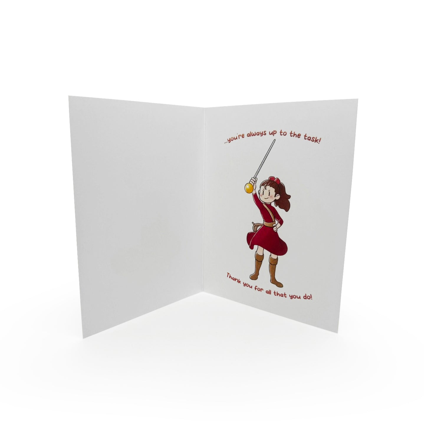 Greeting Card - Thank You - Arietty - Big or Small