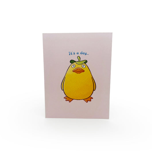 Greeting Card - Birthday - Duck Spirit - Treat Yourself