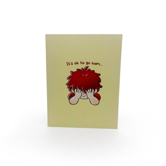 Greeting Card - Birthday - Ponyo - Go Ham
