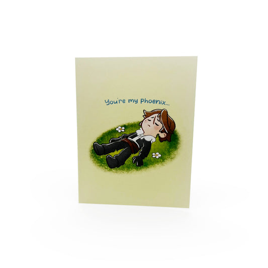Greeting Card - Appreciation - Squall/Rinoa - You're My Phoenix