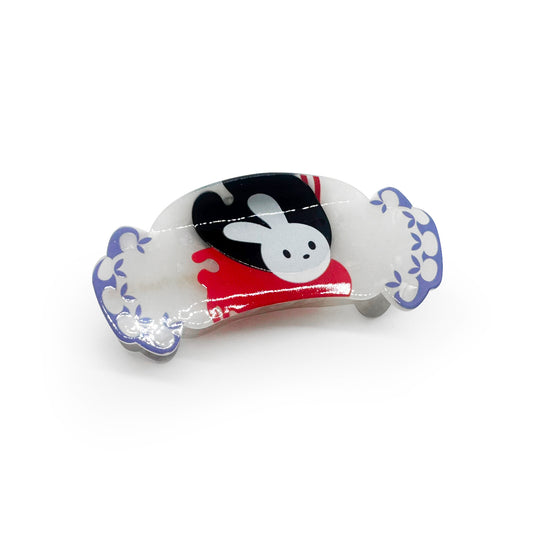 Hair Claw Clip - White Rabbit Candy
