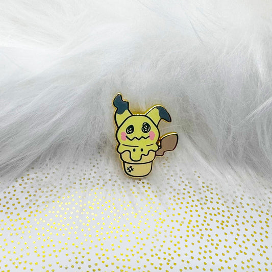 Enamel Pin - Pokemon - Mimikyu Ice Cream