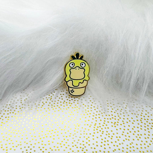 Enamel Pin - Pokemon - Psyduck Ice Cream