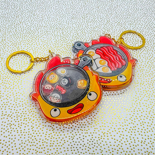 Keychain - Ghibli Shaker - Calcifer